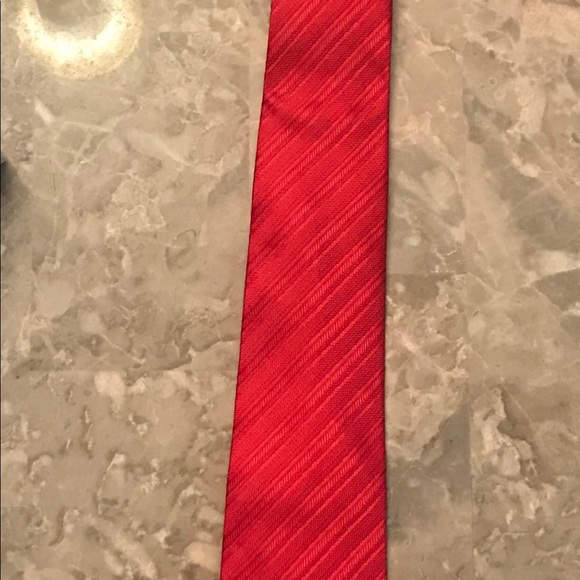 Men’s red 4 piece tie sets - Picture 2 of 3